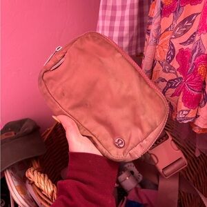 lululemon athletica pink Crossbody Bag